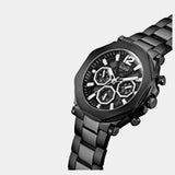  Shop Authentic Guess Edge Chronograph Black Dial Black Steel Strap Watch For Men - GW0539G3 - Luxxuri