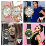 Shop Authentic Guess Solstice Diamonds Black Mother of Pearl Dial Black Rubber Strap Watch for Women - GW0113L2 - Luxxuri
