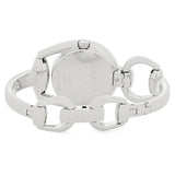  Shop Authentic Gucci Horsebit Collection Diamonds Mother of Pearl White Dial Silver Steel Strap Watch For Women - YA139504 - Luxxuri