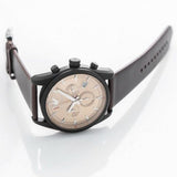  Shop Authentic Emporio Armani Sportivo Chronograph Beige Dial Brown Leather Strap Watch For Men - AR6078 - Luxxuri