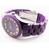  Shop Authentic Marc Jacobs Pelly Purple Dial Purple Silicone Strap Watch for Women - MBM2505 - Luxxuri