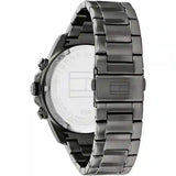  Shop Authentic Tommy Hilfiger Lars Chronograph Black Dial Black Steel Strap Watch For Men - 1792061 - Luxxuri