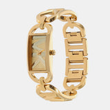  Shop Authentic Michael Kors Empire Three Hand Gold Dial Gold Steel Strap Watch For Women - MK7406 - Luxxuri