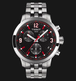  Shop Authentic Tissot PRC 200 Asian Games Special Edition Black Dial Silver Steel Strap Watch For Men - T055.417.11.057.01 - Luxxuri