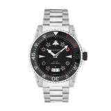  Shop Authentic Gucci Dive Quartz Black Dial Silver Steel Strap Watch For Men - YA136221 - Luxxuri