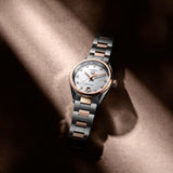  Shop Authentic Tag Heuer Carrera Date Automatic Mother of Pearl Dial Two Tone Steel Strap Watch for Women - WBN2450.BD0569 - Luxxuri