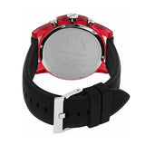  Shop Authentic Armani Exchange Outerbanks Chronograph Black Dial Black Silicone Strap Watch For Men - AX1338 - Luxxuri