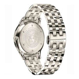  Shop Authentic Versace Univers Analog Black Dial Silver Steel Strap Watch for Men - VEBK00418 - Luxxuri