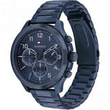  Shop Authentic Tommy Hilfiger Asher Chronograph Blue Dial Blue Steel Strap Watch For Men - 1791853 - Luxxuri