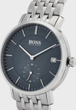  Shop Authentic Hugo Boss Corporal Blue Dial Silver Steel Strap Watch for Men - 1513642 - Luxxuri