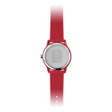 Lacoste 12.12 Red Dial Red Silicon Strap Watch for Men - 2010988