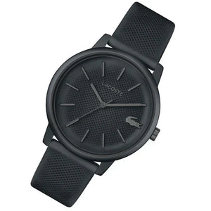 Lacoste 12.12 Move Gray Dial Gray Silicon Strap Watch for Men - 2011242