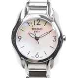  Shop Authentic Tissot T Wave Mother of Pearl Dial Two Tone Steel Strap Watch For Women - T023.210.11.117.00 - Luxxuri