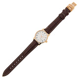  Shop Authentic Mido Baroncelli III Automatic Silver Dial Brown Leather Strap Watch For Women - M7600.2.21.8 - Luxxuri