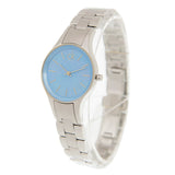  Shop Authentic Calvin Klein Simplicity Blue Dial Silver Steel Strap Watch for Women - K432314N - Luxxuri