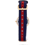 Shop Authentic Daniel Wellington Classy Oxford White Dial Two Tone Nylon Strap Watch For Women - DW00100064 - Luxxuri