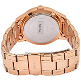  Shop Authentic Guess Bedazzle Diamonds Silver Dial Rose Gold Steel Strap Watch For Women - W1097L3 - Luxxuri