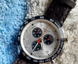  Shop Authentic Tissot T Sport PRS 516 Chronograph Silver Dial Brown Leather Strap Watch for Men - T131.617.16.032.00 - Luxxuri