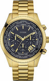  Shop Authentic Guess Multifunction Black Dial Gold Steel Strap Watch for Men  - W0602G1 - Luxxuri