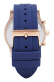  Shop Authentic Guess Confetti Diamonds Gold Dial Blue Rubber Strap Watch For Women - W1098L6 - Luxxuri