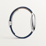  Shop Authentic Cartier Ballon Bleu De Cartier Blue Dial Blue Leather Strap Watch for Men - WSBB0027 - Luxxuri