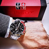  Shop Authentic Tissot Seastar 1000 Chronograph Black Dial Silver Steel Strap Watch For Men - T120.417.11.051.01 - Luxxuri