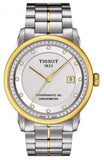 Tissot Luxury Powermatic 80 Silver Dial Silver Steel Strap Watch For Men - T086.408.22.036.00