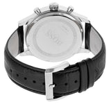  Shop Authentic Hugo Boss Driver Chronograph Quartz Silver Dial Black Leather Strap Watch For Men - 1512880 - Luxxuri