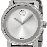  Shop Authentic Movado Bold Diamonds Silver Dial Silver Steel Strap Watch for Women - 3600149 - Luxxuri
