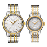  Shop Authentic Tissot Carson Automatic Silver Dial Two Tone Steel Strap Watch For Women - T085.207.22.011.00 - Luxxuri