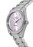  Shop Authentic Omega Seamaster Aqua Terra Quartz Purple Dial Silver Steel Strap Watch for Women - 220.10.28.60.60.001 - Luxxuri