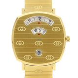  Shop Authentic Gucci Grip Yellow Gold Dial Yellow Gold Steel Strap Unisex Watch -  YA157403 - Luxxuri