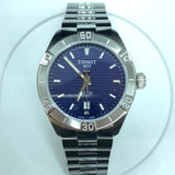  Shop Authentic Tissot PR 100 Sport Blue Dial Silver Steel Strap Watch For Men - T101.610.11.041.00 - Luxxuri