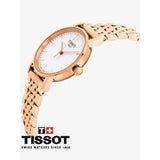  Shop Authentic Tissot T Classic Everytime Small White Dial Rose Gold Mesh Bracelet Watch For Women - T109.210.33.031.00 - Luxxuri