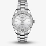  Shop Authentic Tissot PR 100 Sport Chic Silver Dial Silver Steel Strap Watch for Women - T101.910.11.031.00 - Luxxuri