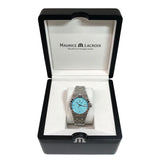  Shop Authentic Maurice Lacroix Aikon Automatic Limited Summer Edition Blue Dial Silver Steel Strap Watch For Men - AI6008-SS00F-431-1 - Luxxuri