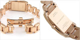  Shop Authentic Burberry Heritage Rose Gold Dial Rose Gold Steel Strap Watch For Women - BU9602 - Luxxuri