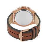  Shop Authentic Fossil Garrett Chronograph Brown Dial Brown Leather Strap Watch for Men - FS5867 - Luxxuri