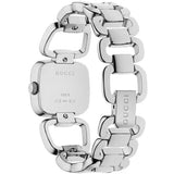  Shop Authentic Gucci G Gucci Diamonds Mother of Pearl Dial Silver Steel Strap Watch For Women - YA125502 - Luxxuri