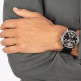 Shop Authentic Tissot Chrono XL Classic Black Dial Black Leather Strap Watch For Men - T116.617.16.057.00 - Luxxuri