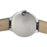  Shop Authentic Cartier Ballon Bleu De Cartier Blue Dial Blue Leather Strap Watch for Men - WSBB0027 - Luxxuri