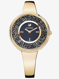  Shop Authentic Swarovski Crystalline Pure Black Dial Rose Gold Steel Strap Watch for Women - 5295334 - Luxxuri