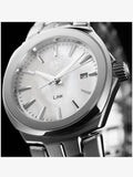  Shop Authentic Tag Heuer Link Quartz Mother of Pearl Dial Silver Steel Strap Watch for Women - WBC1310.BA0600 - Luxxuri
