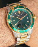  Shop Authentic Movado Series 800 Green Dial Two Tone Steel Strap Watch for Men - 2600147 - Luxxuri