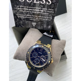  Shop Authentic Guess Overdrive Black Dial Black Rubber Strap Watch for Women - W0149L4 - Luxxuri
