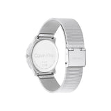  Shop Authentic Calvin Klein Minimal Silver Dial Silver Mesh Bracelet Watch for Men - K3M211Y6 - Luxxuri