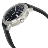  Shop Authentic Tissot Automatics III Day Date Black Dial Black Leather Strap Watch For Men - T065.430.16.051.00 - Luxxuri