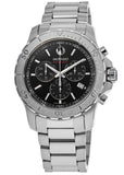  Shop Authentic Movado Series 800 Chronograph Black Dial Silver Steel Strap Watch For Men - 2600110 - Luxxuri
