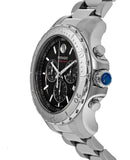  Shop Authentic Movado Series 800 Chronograph Black Dial Silver Steel Strap Watch For Men - 2600110 - Luxxuri