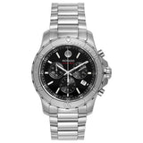  Shop Authentic Movado Series 800 Chronograph Black Dial Silver Steel Strap Watch For Men - 2600110 - Luxxuri